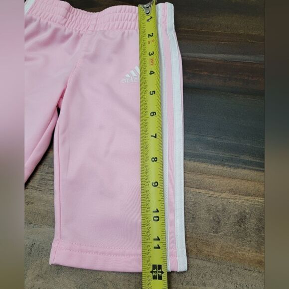 Adidas Girls Classic Tricot Track Set of Two Pink Sporty Size 3 Months - Picture 11 of 11